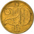 Moneda, Checoslovaquia, 20 Haleru, 1978, MBC, Níquel - latón, KM:74