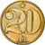 Monnaie, Tchécoslovaquie, 20 Haleru, 1982, TB+, Nickel-brass, KM:74