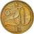 Moneda, Checoslovaquia, 20 Haleru, 1986, MBC+, Níquel - latón, KM:74