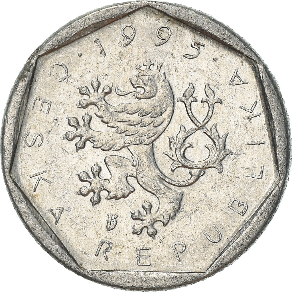 Monnaie, République Tchèque, 20 Haleru, 1995, TTB+, Aluminium, KM:2.1
