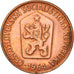 Münze, Tschechoslowakei, 50 Haleru, 1964, S+, Bronze, KM:55.1