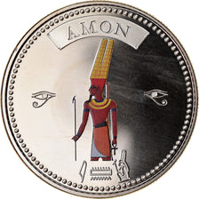 Egypt, Medal, Trésors d'Egypte, Amon, MS(65-70), Copper-nickel
