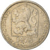 Münze, Tschechoslowakei, 50 Haleru, 1978, S+, Copper-nickel, KM:89
