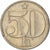 Münze, Tschechoslowakei, 50 Haleru, 1978, S+, Copper-nickel, KM:89