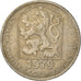 Moneta, Czechosłowacja, 50 Haleru, 1979, VF(30-35), Miedź-Nikiel, KM:89