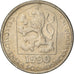 Monnaie, Tchécoslovaquie, 50 Haleru, 1990, TTB+, Copper-nickel, KM:89