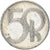 Moneta, Repubblica Ceca, 50 Haleru, 1994, MB+, Alluminio, KM:3.1