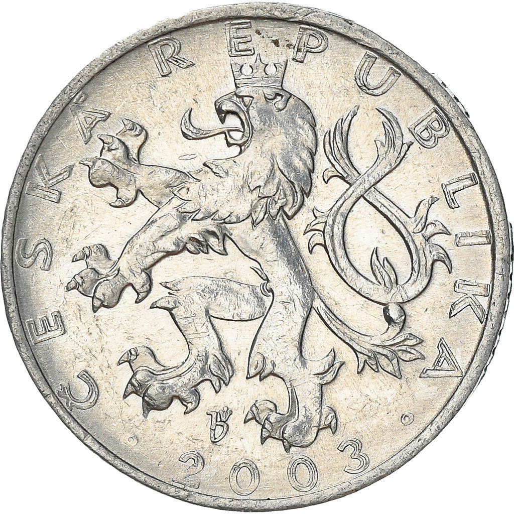 Moneta, Repubblica Ceca, 50 Haleru, 2003, Jablonec nad Nisou, BB+, Alluminio
