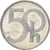 Moneda, República Checa, 50 Haleru, 2003, Jablonec nad Nisou, MBC+, Aluminio