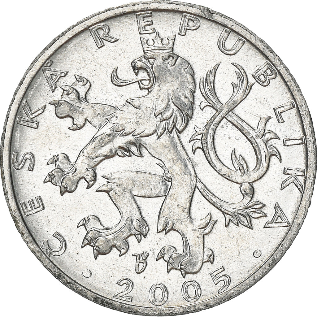 Münze, Tschechische Republik, 50 Haleru, 2005, Jablonec nad Nisou, SS+