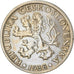 Moneta, Cecoslovacchia, Koruna, 1938, MB+, Rame-nichel, KM:4