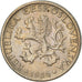 Coin, Czechoslovakia, Koruna, 1946, AU(55-58), Copper-nickel, KM:19