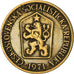 Moeda, Checoslováquia, Koruna, 1971, VF(30-35), Alumínio-Bronze, KM:50