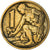 Coin, Czechoslovakia, Koruna, 1971, VF(30-35), Aluminum-Bronze, KM:50