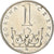 Moneda, República Checa, Koruna, 1993, BC+, Níquel chapado en acero, KM:7