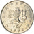 Moneda, República Checa, Koruna, 1997, BC+, Níquel chapado en acero, KM:7