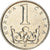 Coin, Czech Republic, Koruna, 2002, VF(30-35), Nickel plated steel, KM:7