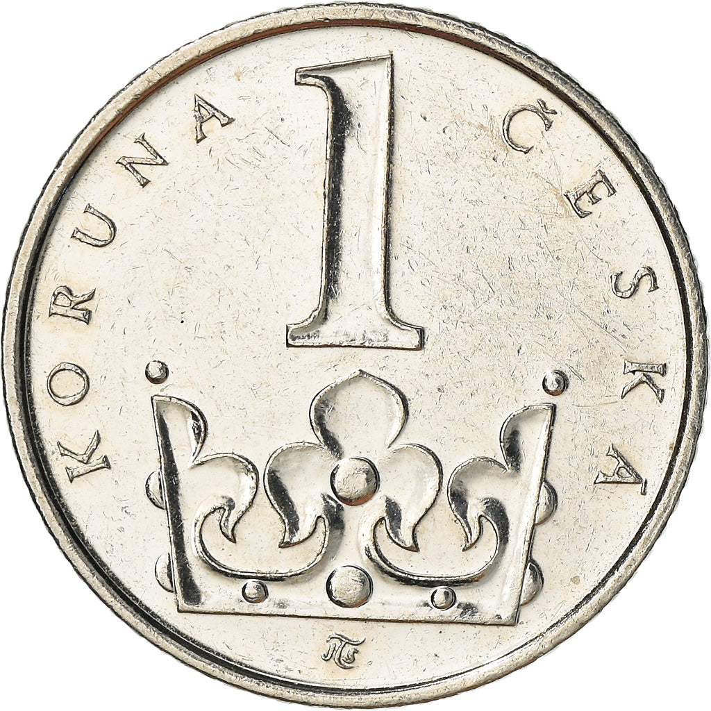 Monnaie, République Tchèque, Koruna, 2007, TTB, Nickel plated steel, KM:7