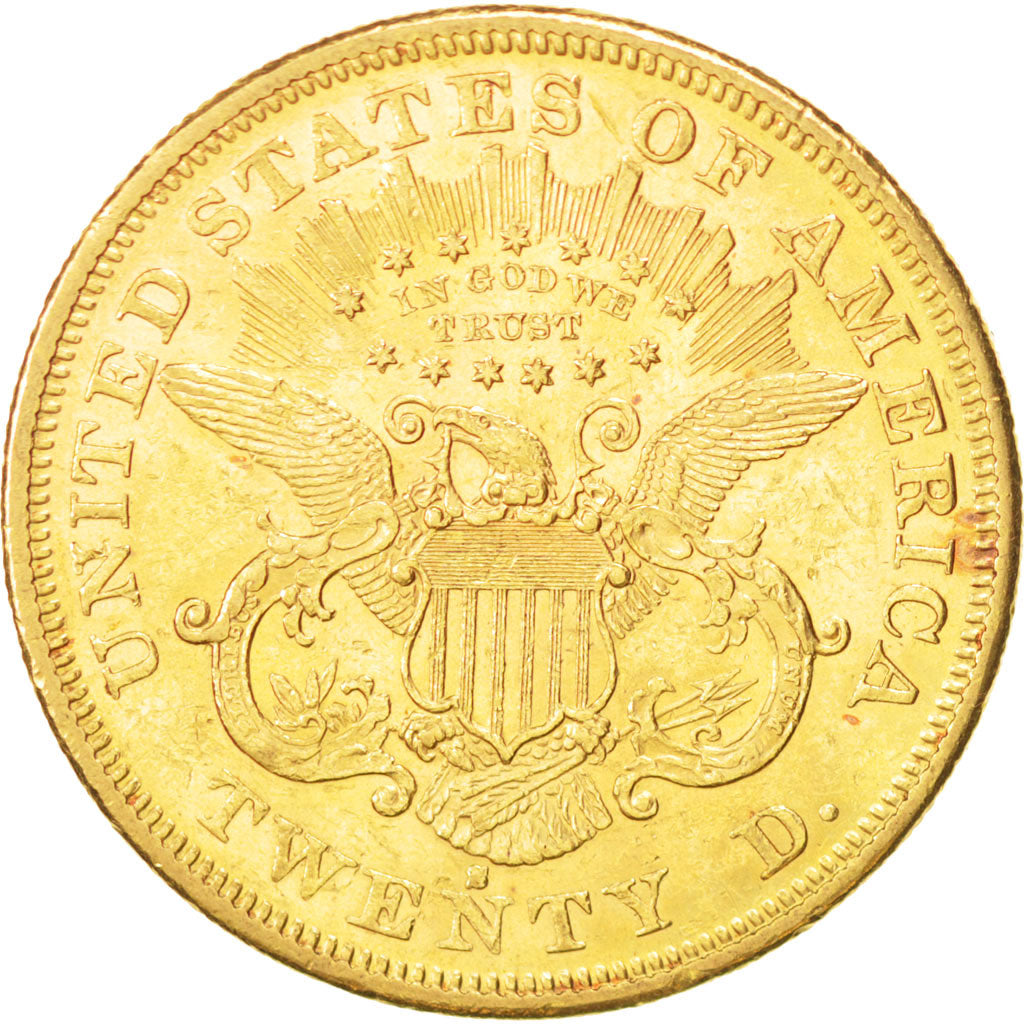 Stati Uniti, Liberty Head, $20, Double Eagle, 1873, U.S. Mint, San Francisco,...