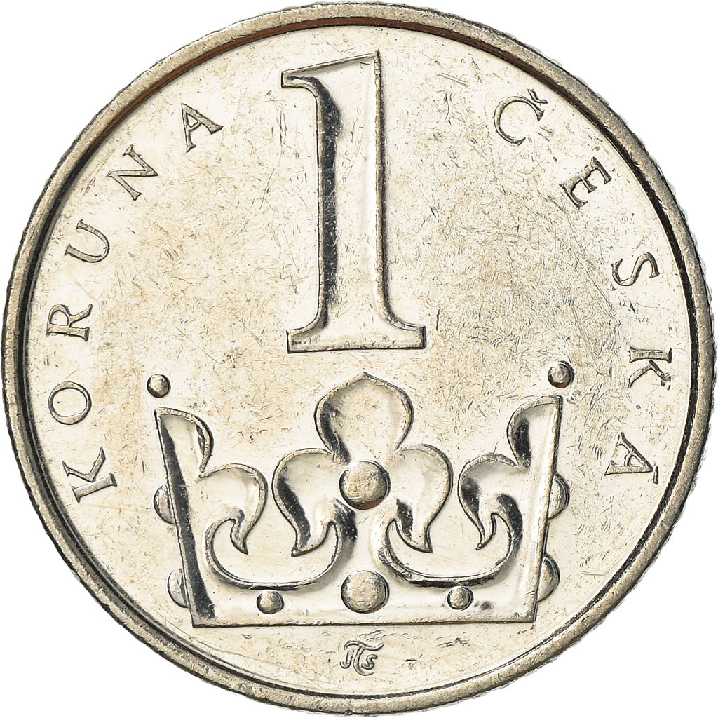 Monnaie, République Tchèque, Koruna, 2009, TTB, Nickel plated steel, KM:7