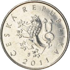 Monnaie, République Tchèque, Koruna, 2011, TTB, Nickel plated steel, KM:7