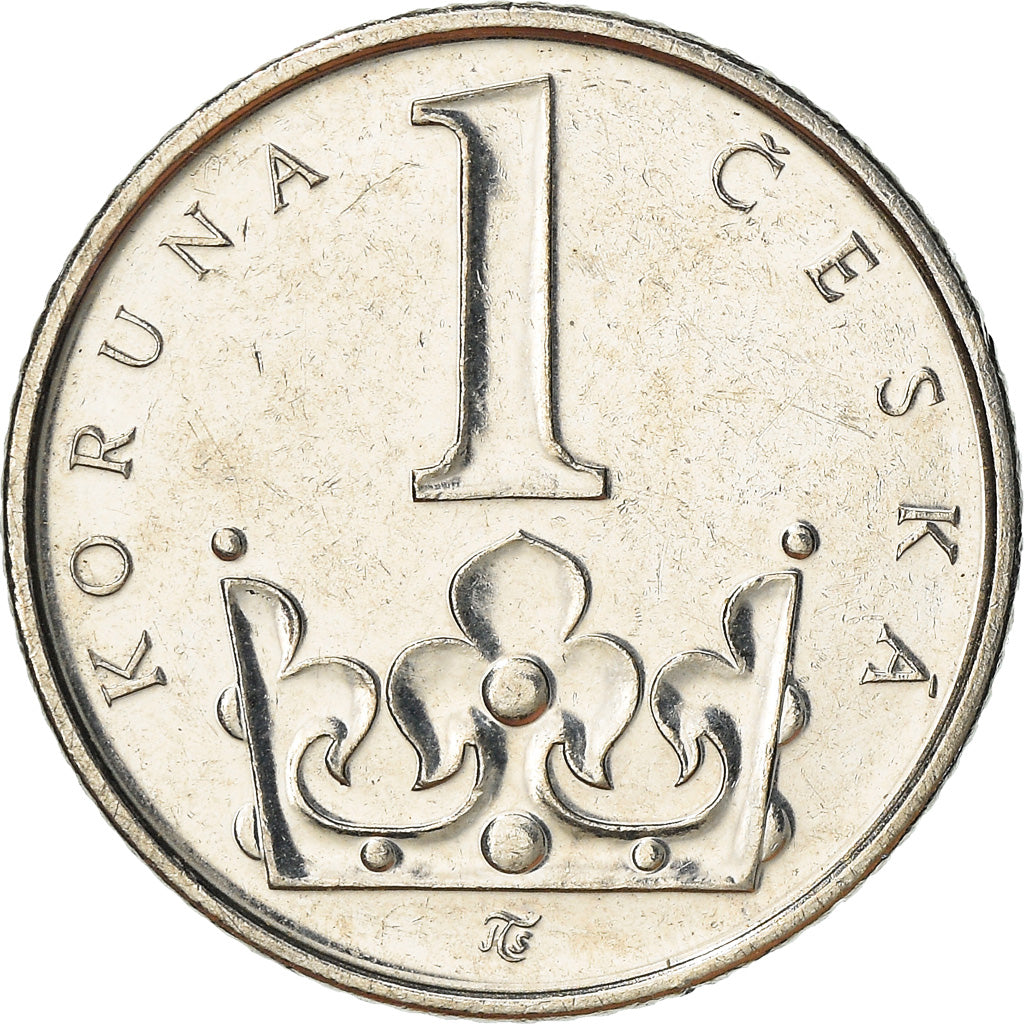 Monnaie, République Tchèque, Koruna, 2011, TTB, Nickel plated steel, KM:7