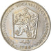 Moneta, Cecoslovacchia, 2 Koruny, 1985, MB+, Rame-nichel, KM:75