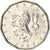 Moneda, República Checa, 2 Koruny, 2002, BC+, Níquel chapado en acero, KM:9