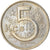 Moneda, Checoslovaquia, 5 Korun, 1969, MBC+, Cobre - níquel, KM:60