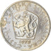 Moneta, Cecoslovacchia, 5 Korun, 1975, MB+, Rame-nichel, KM:60