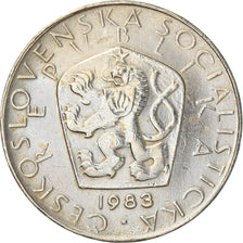 Moneta, Cecoslovacchia, 5 Korun, 1983, BB+, Rame-nichel, KM:60