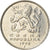 Monnaie, République Tchèque, 5 Korun, 1995, TB+, Nickel plated steel, KM:8