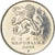 Moneda, República Checa, 5 Korun, 2002, MBC+, Níquel chapado en acero, KM:8