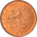 Monnaie, République Tchèque, 10 Korun, 1993, TTB+, Copper Plated Steel, KM:4
