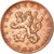 Moneta, Repubblica Ceca, 10 Korun, 2003, MB+, Acciaio placcato rame, KM:4