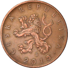 Münze, Tschechische Republik, 10 Korun, 2015, SS, Copper Plated Steel