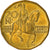 Coin, Czech Republic, 20 Korun, 1998, AU(55-58), Brass plated steel, KM:5