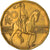 Coin, Czech Republic, 20 Korun, 2002, VF(30-35), Brass plated steel, KM:5