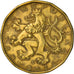 Monnaie, République Tchèque, 20 Korun, 2014, TB+, Brass plated steel, KM:5
