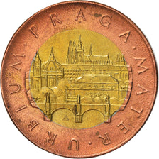 Moneta, Repubblica Ceca, 50 Korun, 2010, BB, Bi-metallico, KM:1