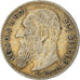 Moeda, Bélgica, 50 Centimes, 1909, VF(30-35), Prata, KM:61.1