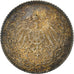 Monnaie, GERMANY - EMPIRE, 1/2 Mark, 1906, Munich, TTB+, Argent, KM:17
