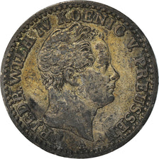 Moneta, Stati tedeschi, PRUSSIA, Friedrich Wilhelm IV, 1/6 Thaler, 1849, Berlin