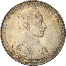 Moneta, Stati tedeschi, PRUSSIA, Wilhelm II, 2 Mark, 1913, Berlin, BB+, Argento