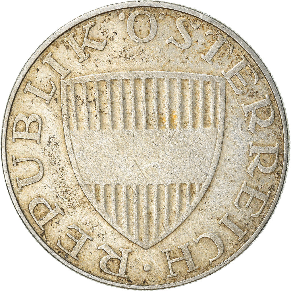 Moneta, Austria, 10 Schilling, 1958, MB+, Argento, KM:2882