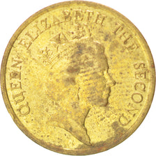 Münze, Hong Kong, Elizabeth II, 10 Cents, 1988, SS+, Nickel-brass, KM:55