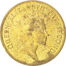 Monnaie, Hong Kong, Elizabeth II, 10 Cents, 1988, TTB+, Nickel-brass, KM:55
