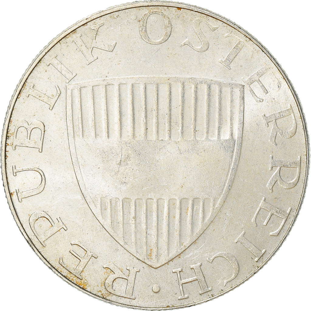 Moeda, Áustria, 10 Schilling, 1973, EF(40-45), Prata, KM:2882
