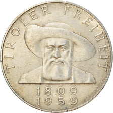 Coin, Austria, 50 Schilling, 1959, AU(50-53), Silver, KM:2888