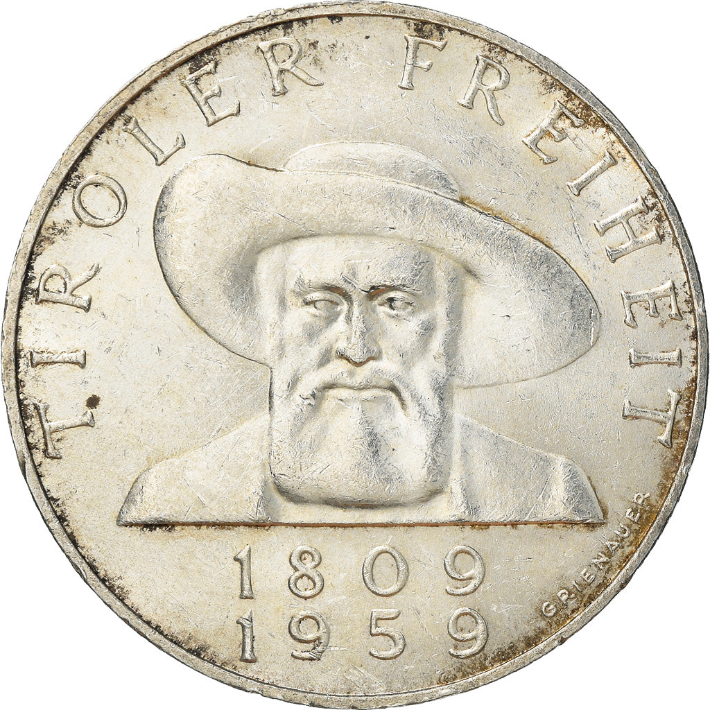 Moneta, Austria, 50 Schilling, 1959, BB+, Argento, KM:2888
